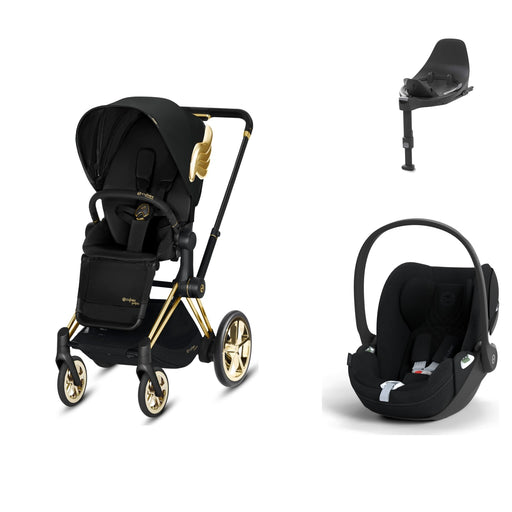 Cybex ePriam Travel Sistem | Jeremy Scott Wings & Cloud T Plus Bazalı Sephia Black