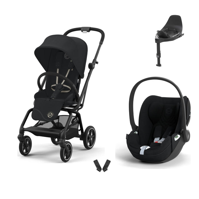 Cybex Eezy S Twist+2 Travel Sistem | Magic Black & Cloud T Plus Bazalı Sephia Black