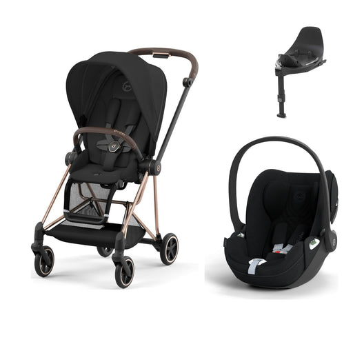 Cybex Mios Travel Sistem | Rosegold Sephia Black & Cloud T Plus Bazalı Sephia Black