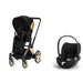 Cybex ePriam Travel Sistem | Jeremy Scott Wings & Cloud T Sephia Black