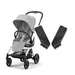 Cybex Eezy S Twist+2 360 Fog Grey + Ana Kucağı Adaptörü seti