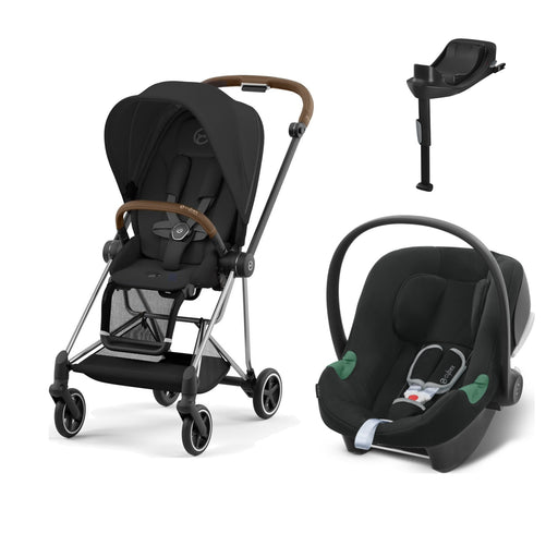 Cybex Mios Travel Sistem | Chrome Brown Sephia Black & Aton Bazalı Volcano Black