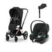 Cybex Priam Travel Sistem | Rosegold Sephia Black & Aton Bazalı Volcano Black