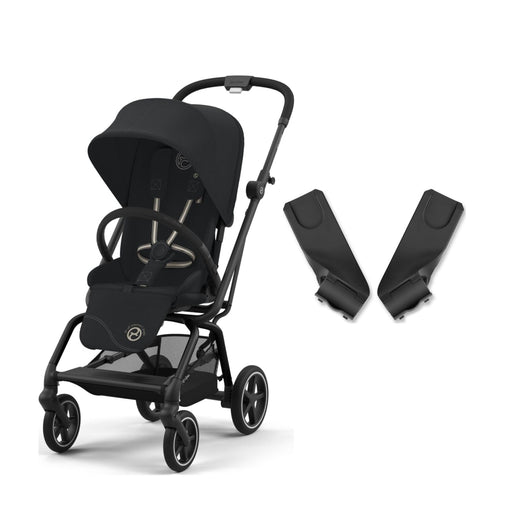 Cybex Eezy S Twist+2 360 Magic Black + Ana Kucağı Adaptörü seti