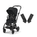 Cybex Eezy S Twist+2 360 Magic Black + Ana Kucağı Adaptörü seti
