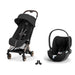 Cybex Coya Travel Sistem | Rosegold & Cloud T Sephia Black