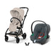 Cybex Eezy S Twist+2 Travel Sistem | Dune Grey & Aton Steel Grey