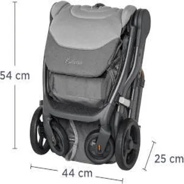 Ergobaby Metro+ Deluxe Kabin Boy  Bebek arabası (london grey)