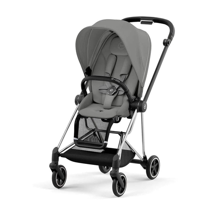 (mayıs 2025 teslim) Cybex Mios (chrome black-mirage grey) <br> (ikonik lüks bebek arabası)