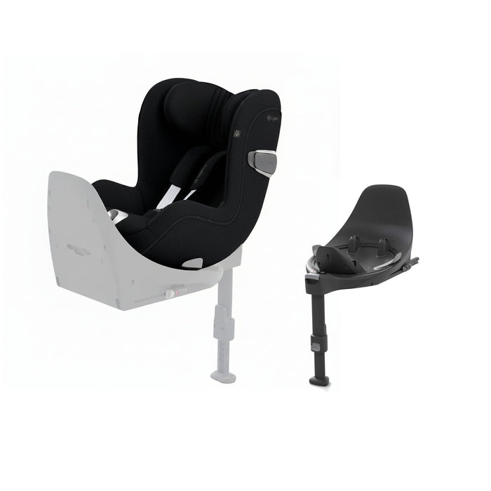 Cybex Sirona T i-Size Plus & T Baza Sephia Black — set