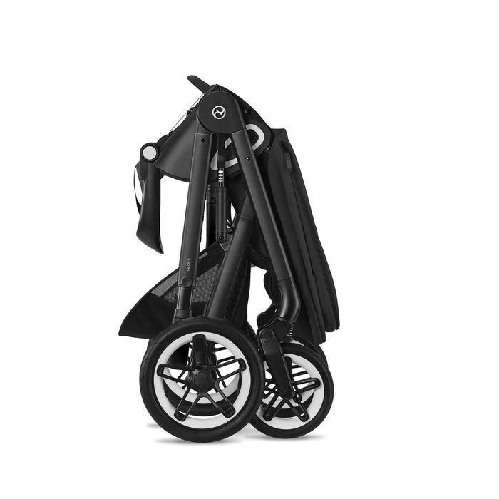 (Teşhir fazlası Mağaza teslim) Cybex Talos S Lux (black-soho grey) <br> (konforlu bebek arabası)