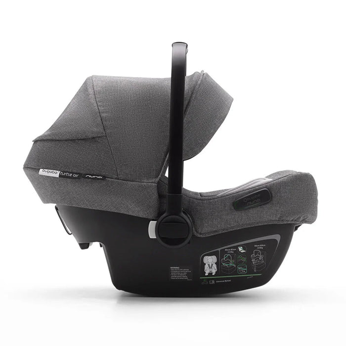 (Teşhir fazlası Mağaza teslim) Bugaboo Turtle Air  i-size Oto koltuğu (Grey) + Alt Baza
