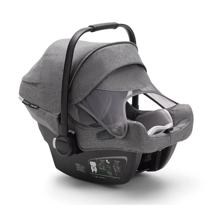 (Teşhir fazlası Mağaza teslim) Bugaboo Turtle Air  i-size Oto koltuğu (Grey) + Alt Baza