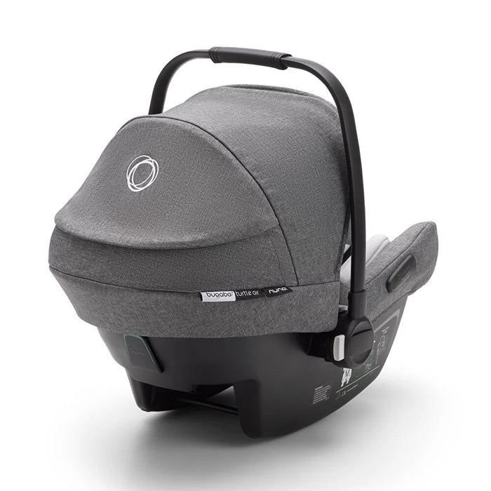 (Teşhir fazlası Mağaza teslim) Bugaboo Turtle Air  i-size Oto koltuğu (Grey) + Alt Baza