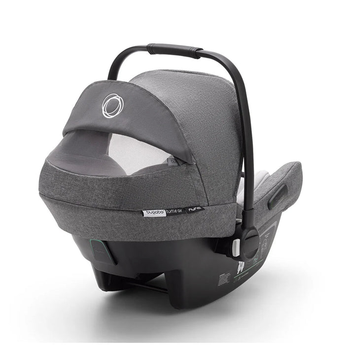 (Teşhir fazlası Mağaza teslim) Bugaboo Turtle Air  i-size Oto koltuğu (Grey) + Alt Baza