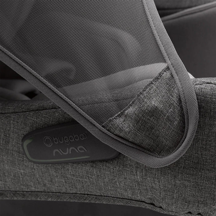(Teşhir fazlası Mağaza teslim) Bugaboo Turtle Air  i-size Oto koltuğu (Grey) + Alt Baza