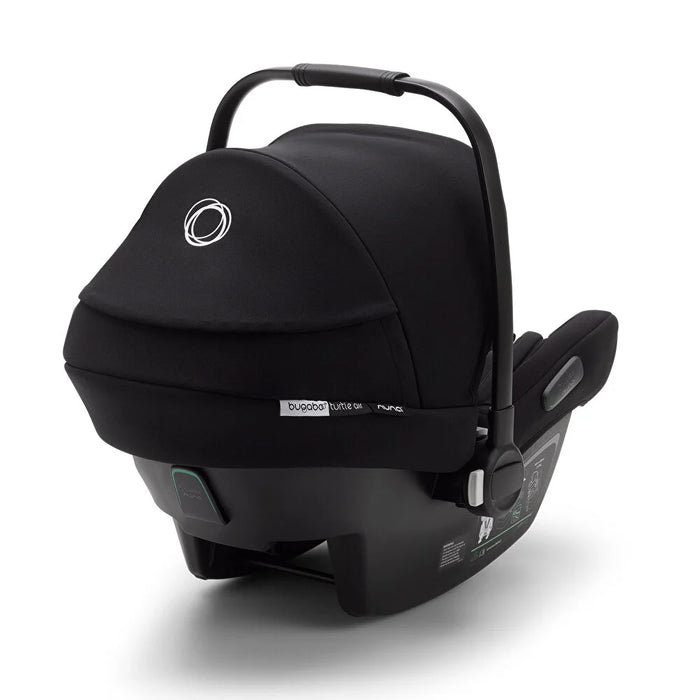 (Teşhir fazlası Mağaza teslim) Bugaboo Turtle Air i-size Oto koltuğu (Black) + Alt Baza
