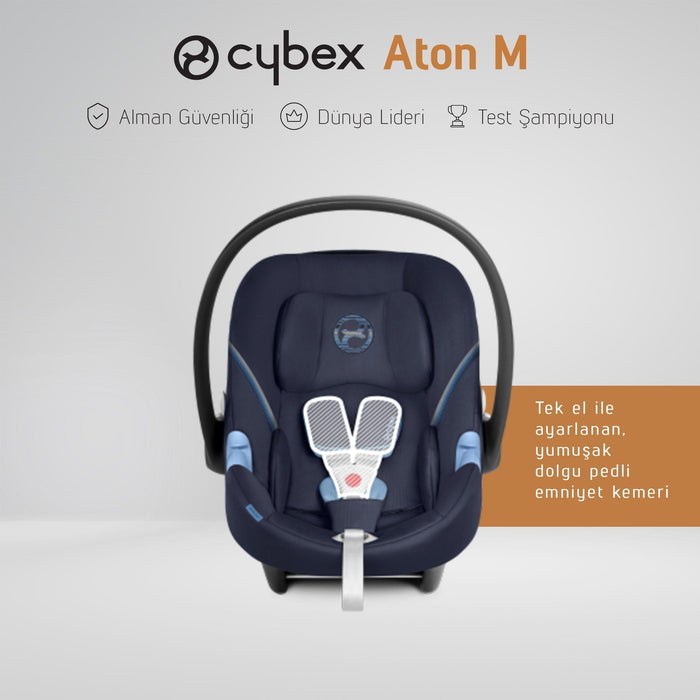 Adac'lı Cybex Aton M (0-13 kg) Bebek Ana Kucağı