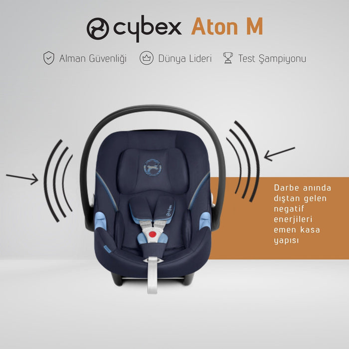 Adac'lı Cybex Aton M (0-13 kg) Bebek Ana Kucağı