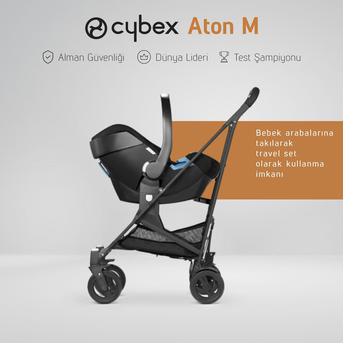 Adac'lı Cybex Aton M (0-13 kg) Bebek Ana Kucağı