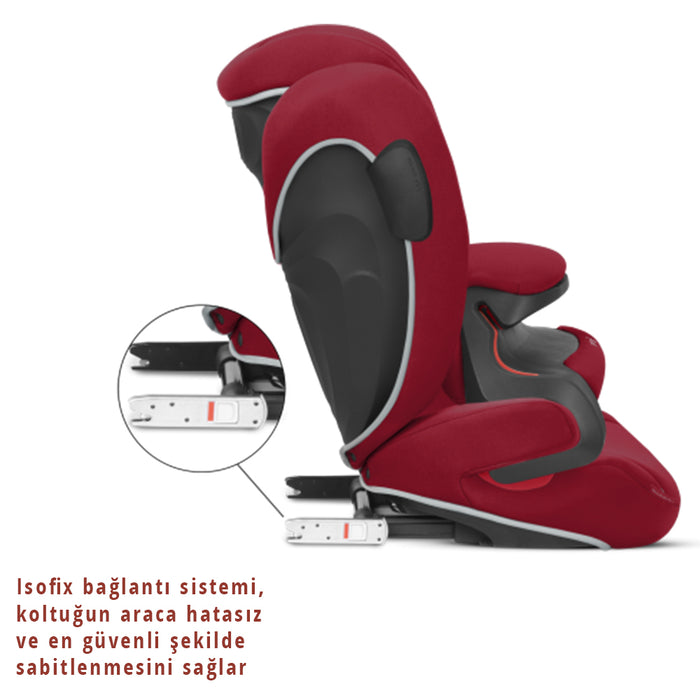 Cybex Pallas B2 Fix+ Lux <br> (Adac ödüllü isofixli bebek oto koltuğu 9-36 kg)
