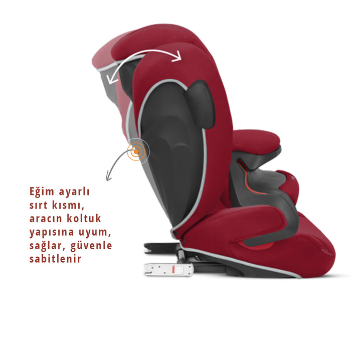 Cybex Pallas B2 Fix+ Lux <br> (Adac ödüllü isofixli bebek oto koltuğu 9-36 kg)