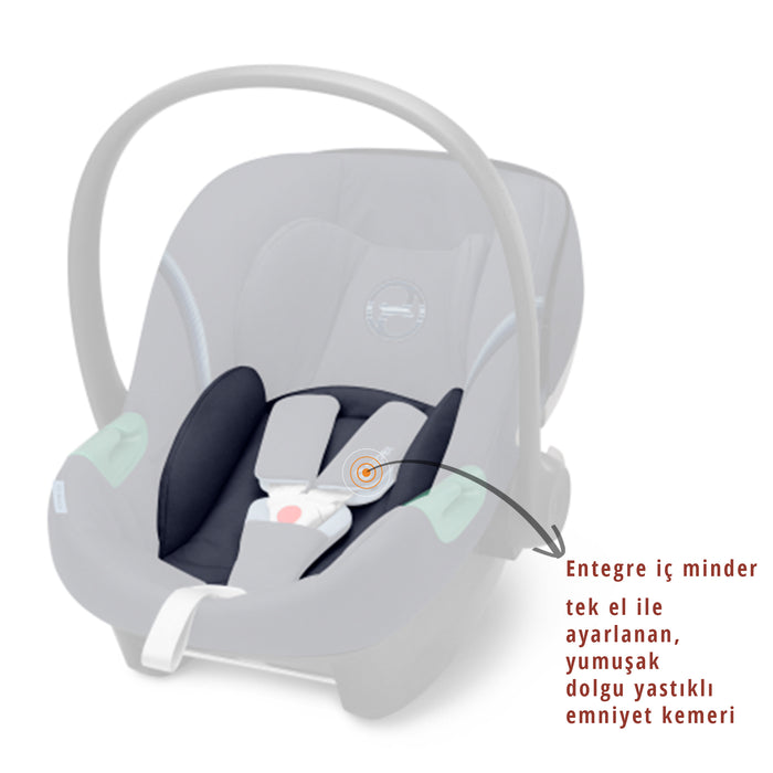 Cybex Aton S2 isize <br> (Cybex'in yeni ana kucağı 0-13 kg)