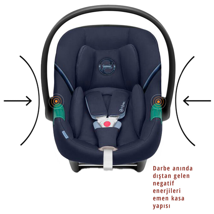 Cybex Aton S2 isize <br> (Cybex'in yeni ana kucağı 0-13 kg)